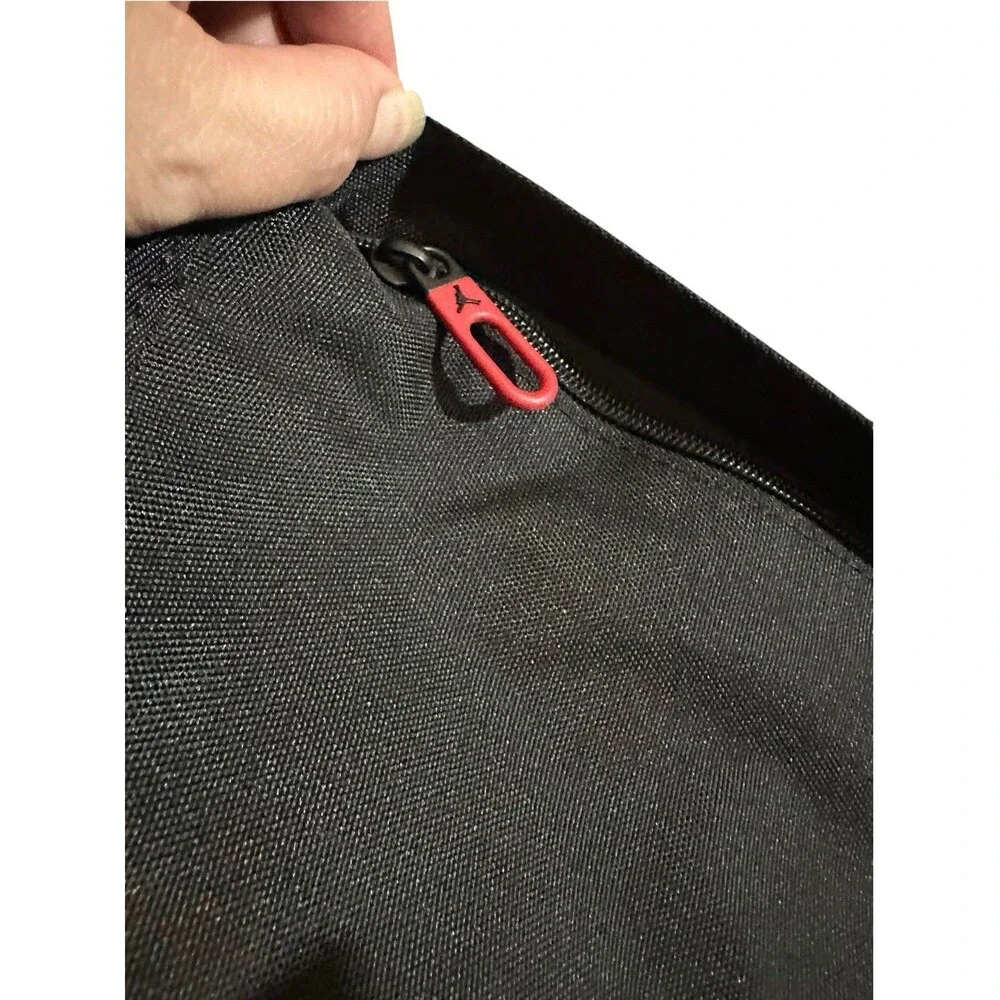 Air Jordan Brand Cinch Gym Sack Red & Black Jumpman backpack